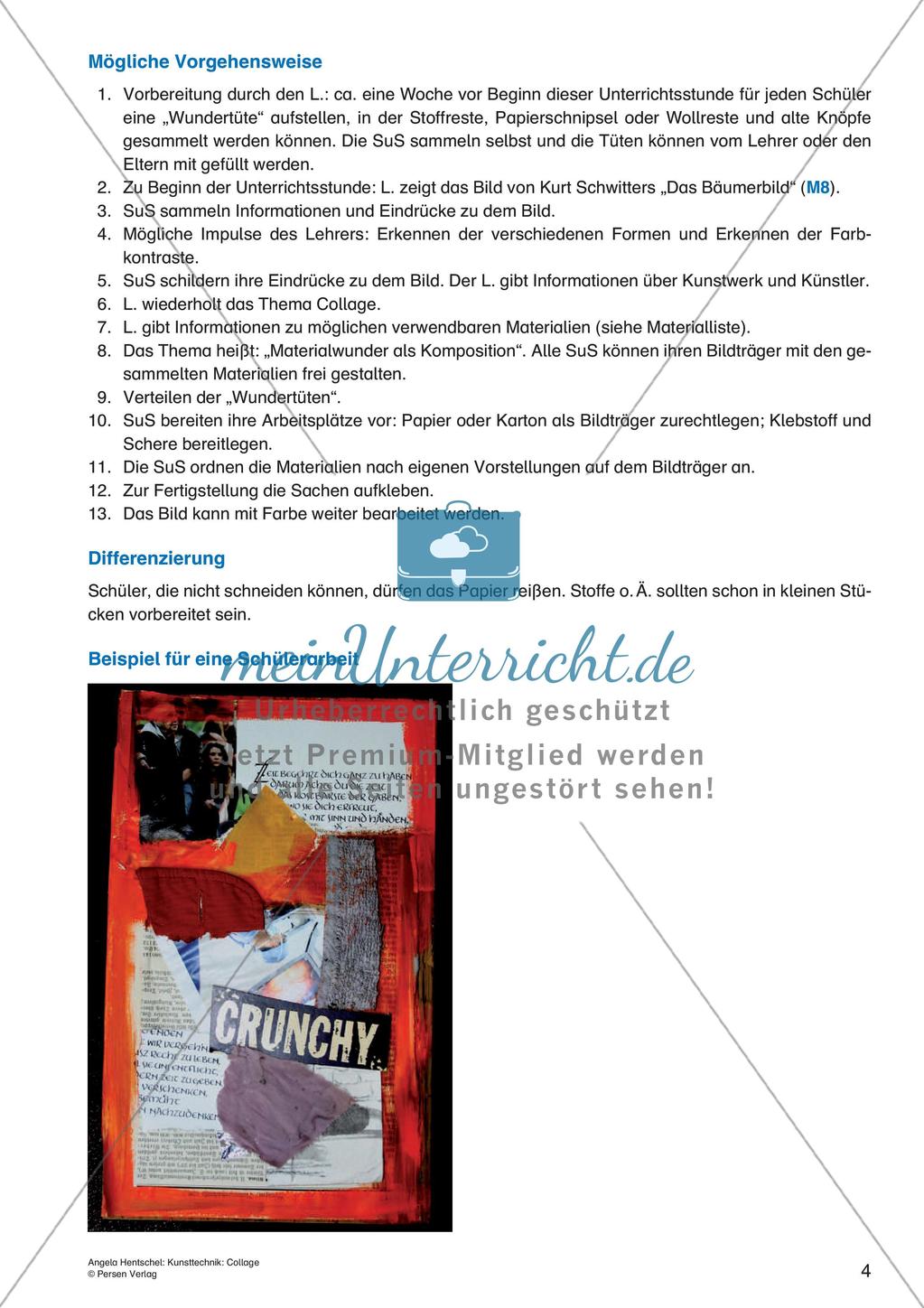 Kunsttechniken: Collage Preview 6