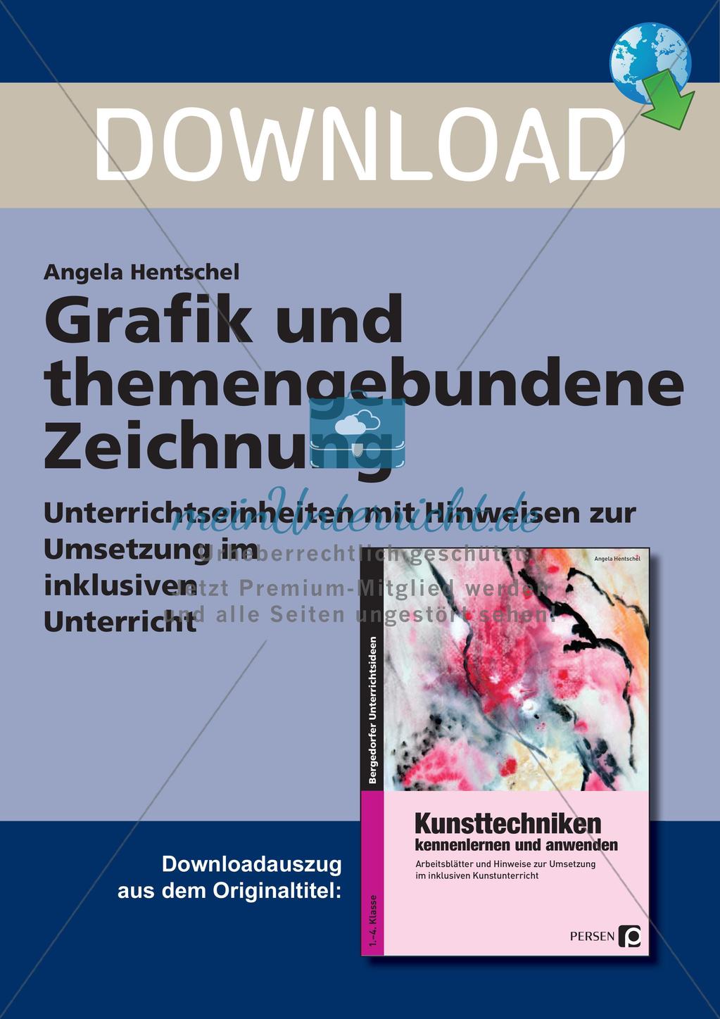Kunsttechniken: Themengebundene Zeichnung Preview 1