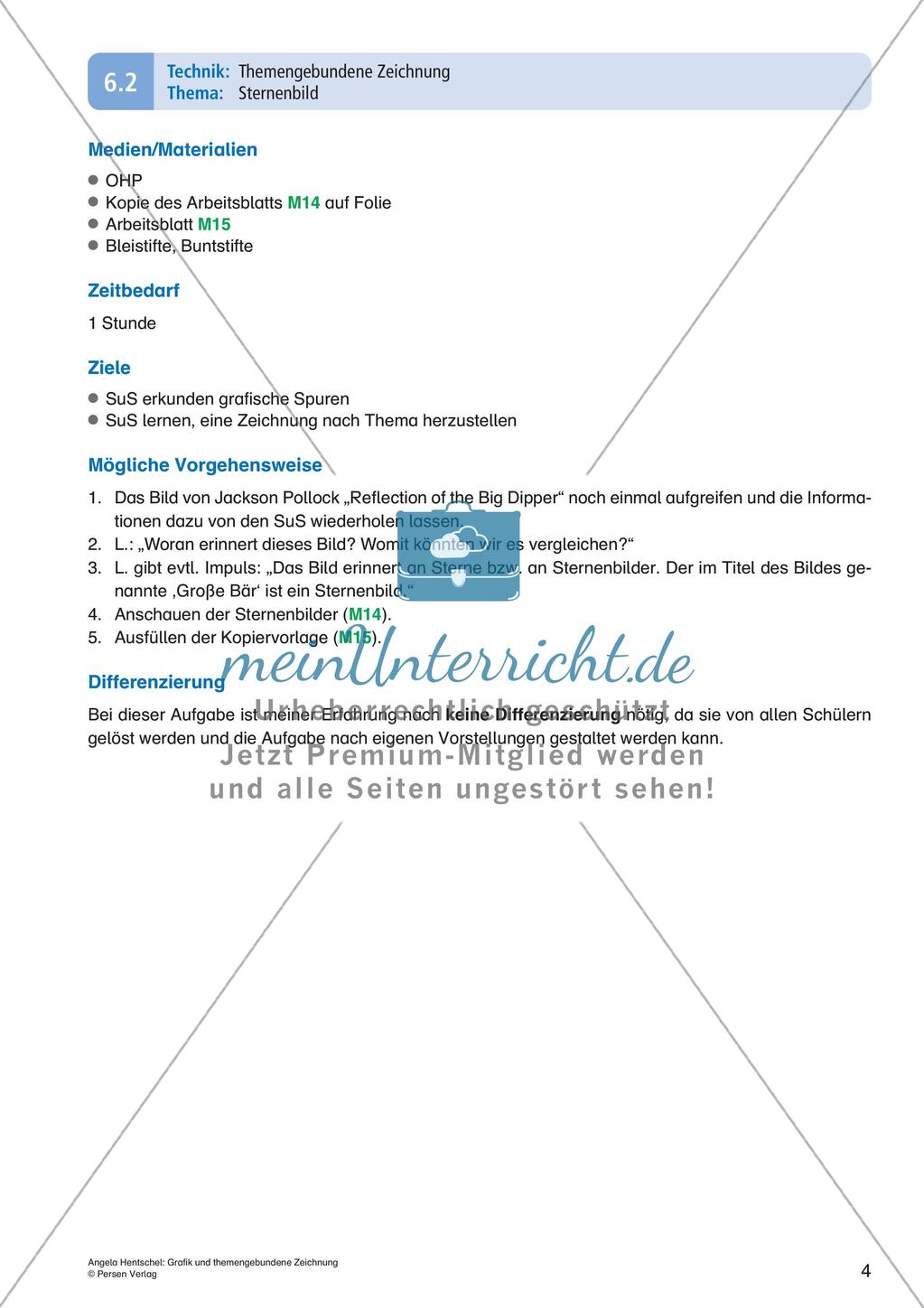 Kunsttechniken: Themengebundene Zeichnung Preview 6