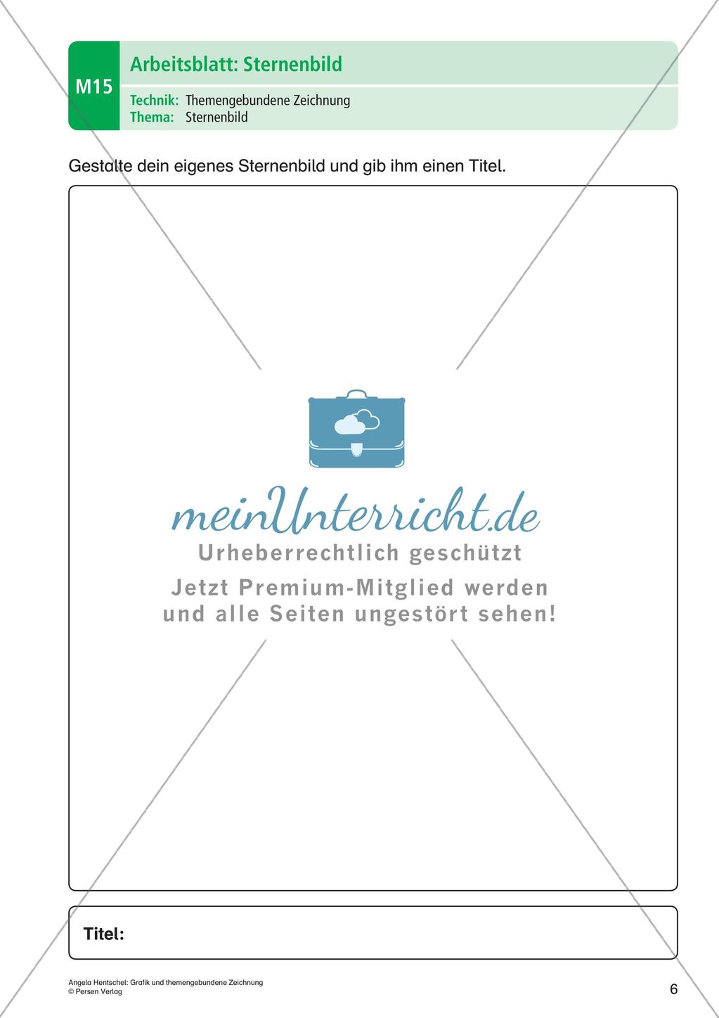 Kunsttechniken: Themengebundene Zeichnung Preview 8