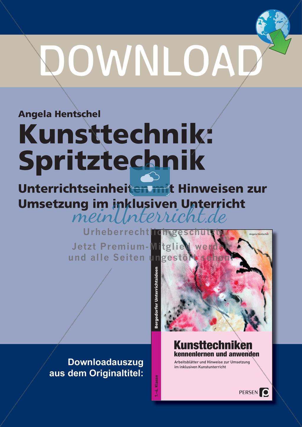 Kunsttechniken: Spritztechnik Preview 1