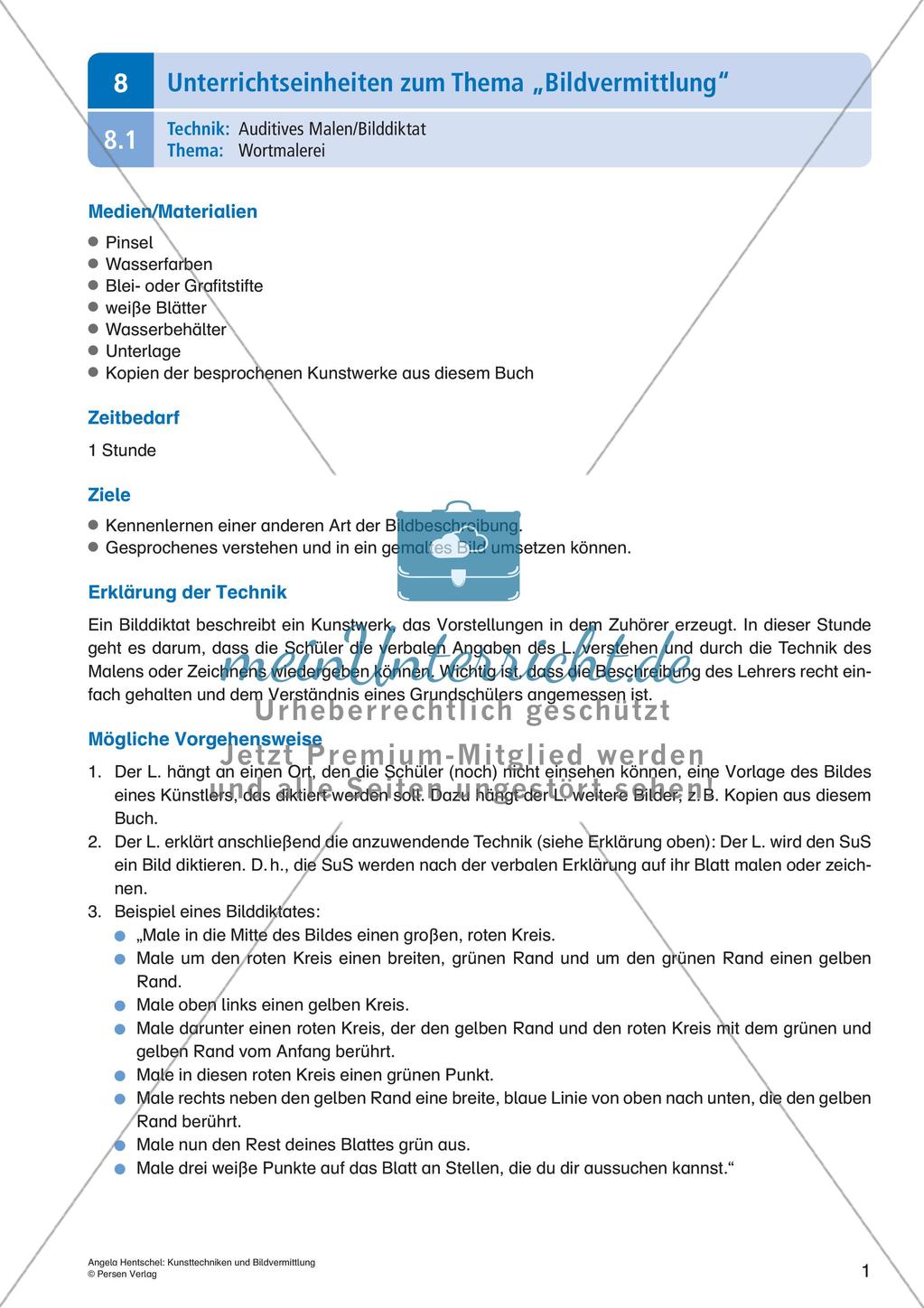 Kunsttechniken und Bildvermittlung Preview 3