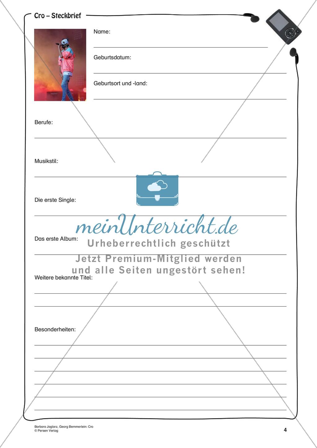 Musikalische Popstars: Cro Preview 6