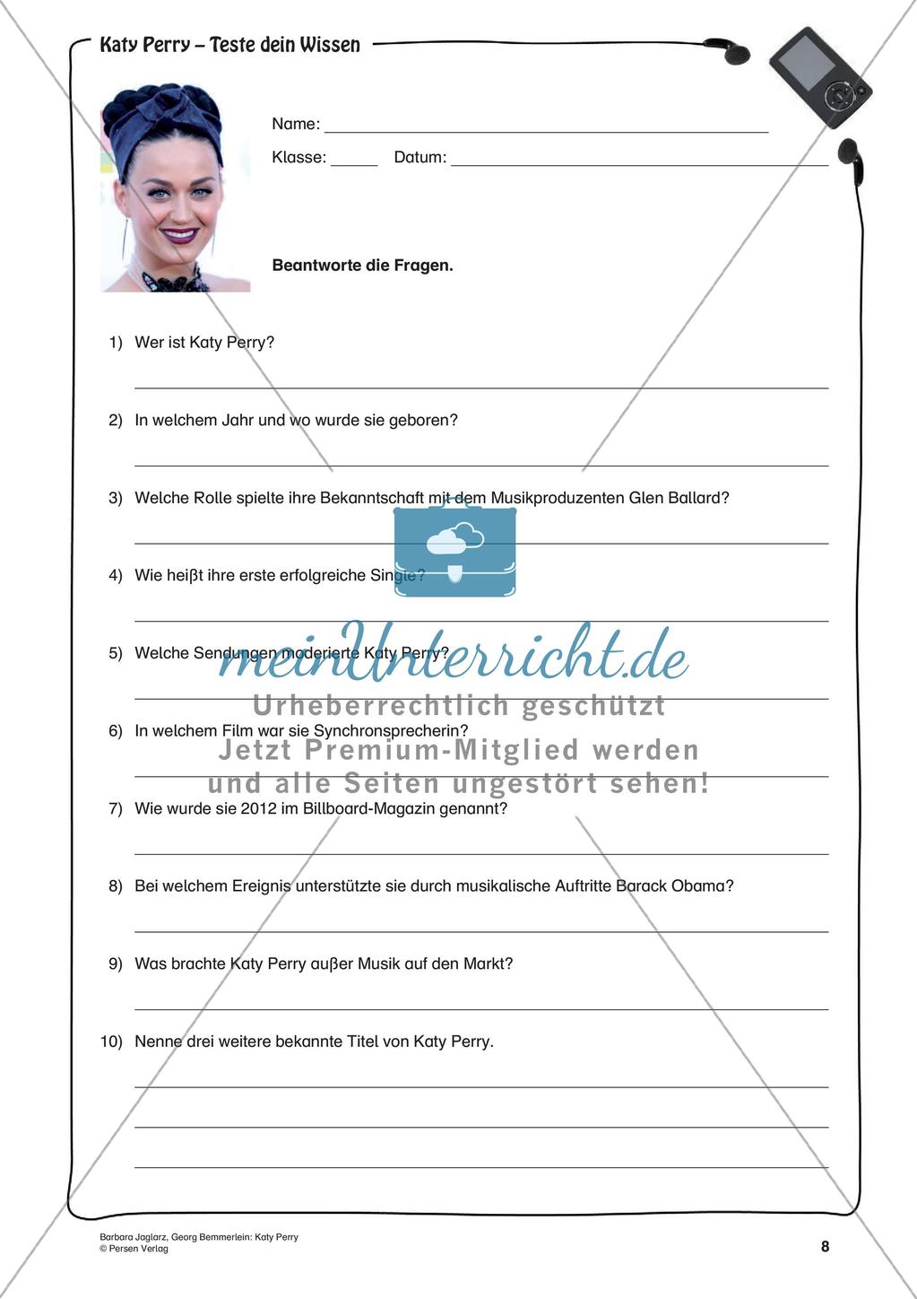Musikalische Popstars: Katy Perry Preview 10