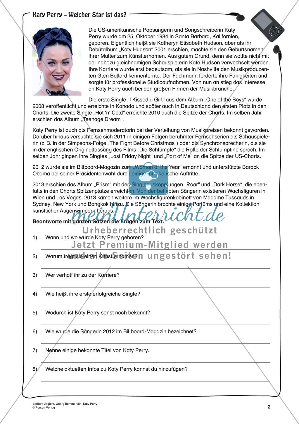 Musikalische Popstars: Katy Perry Preview 4