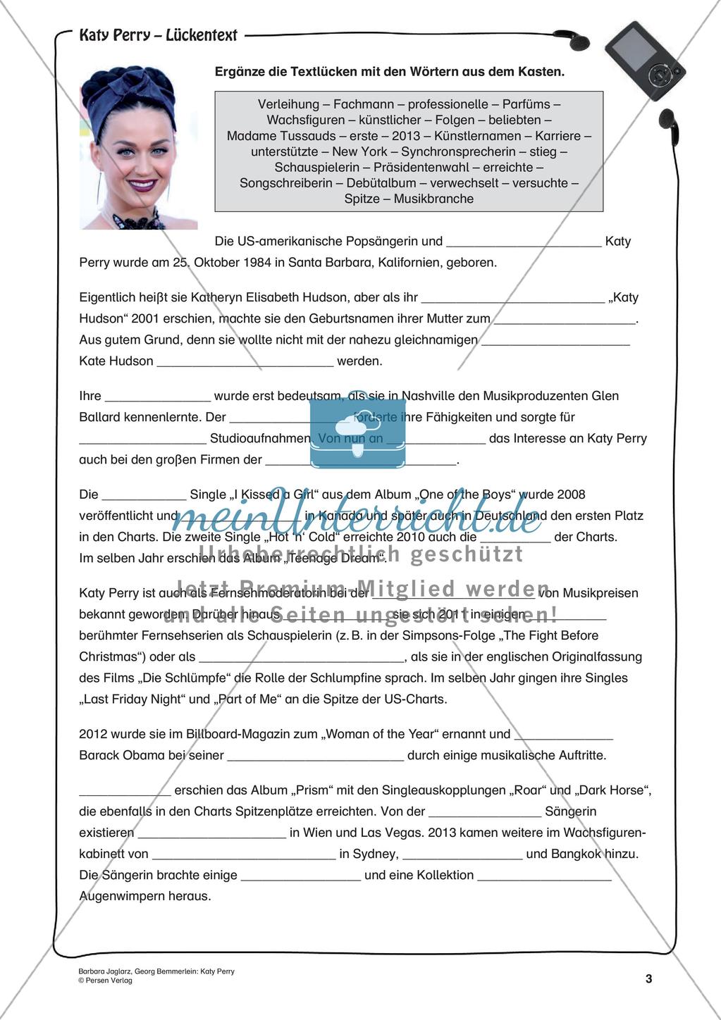 Musikalische Popstars: Katy Perry Preview 5