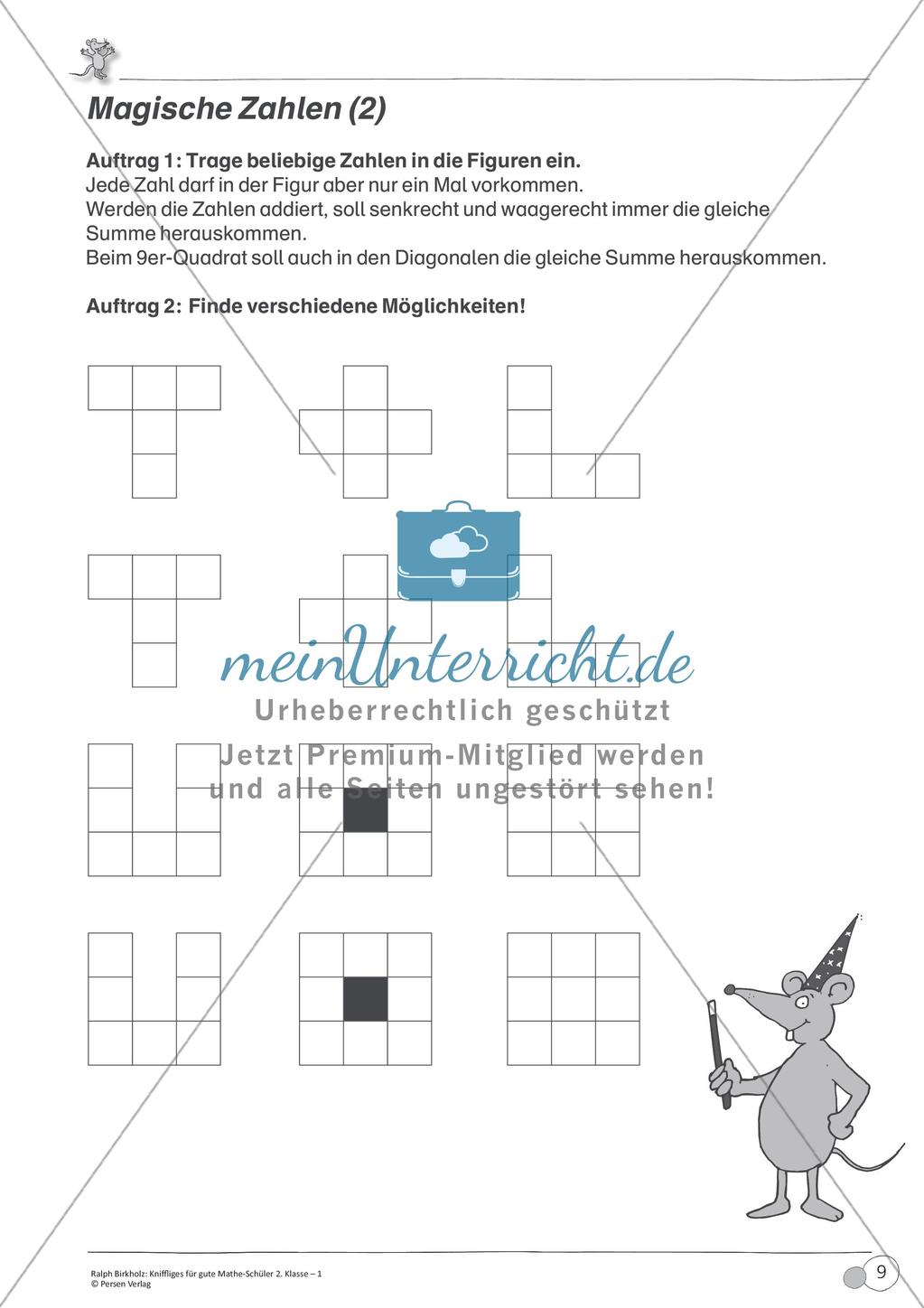 Anspruchsvolle Aufgaben für gute Mathe-Schüler Preview 11