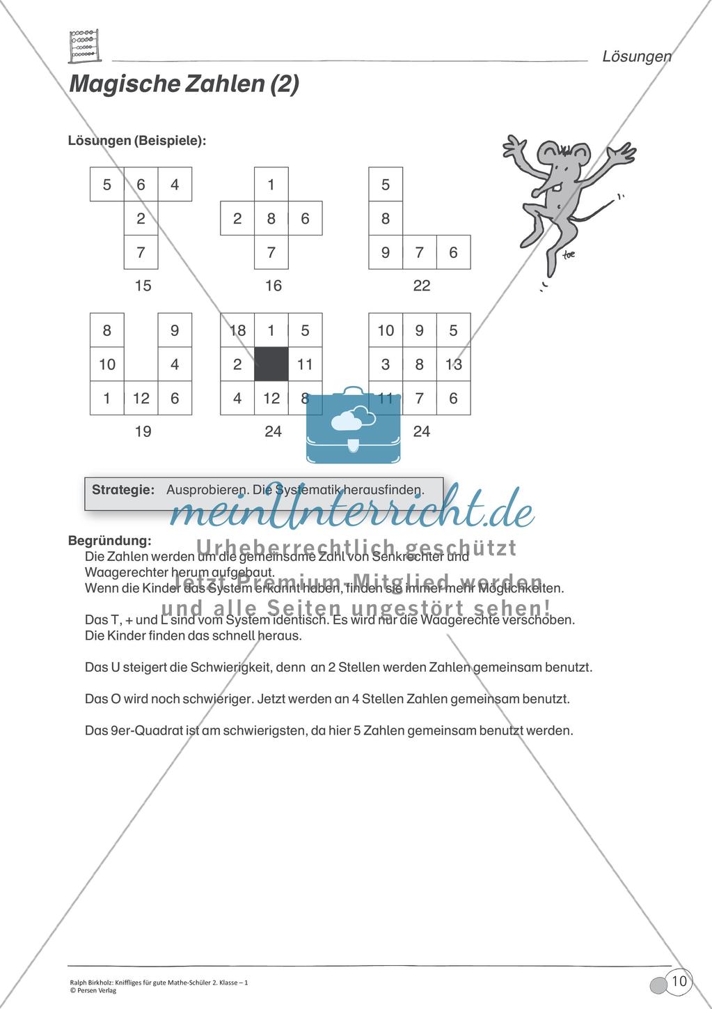 Anspruchsvolle Aufgaben für gute Mathe-Schüler Preview 12
