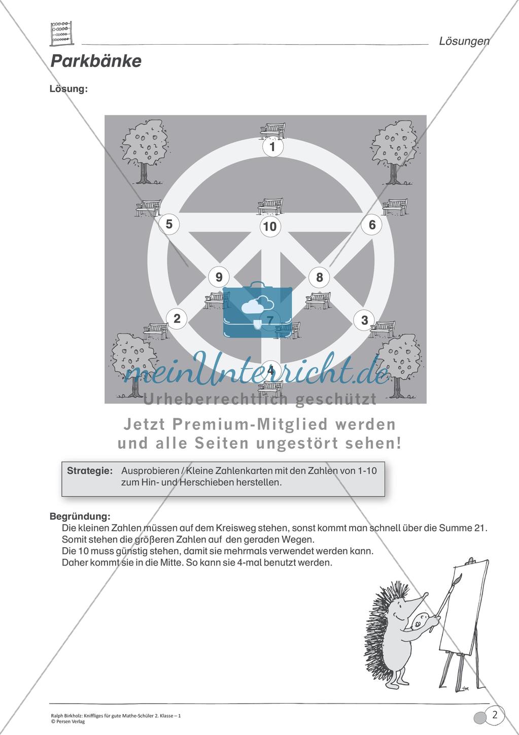 Anspruchsvolle Aufgaben für gute Mathe-Schüler Preview 4
