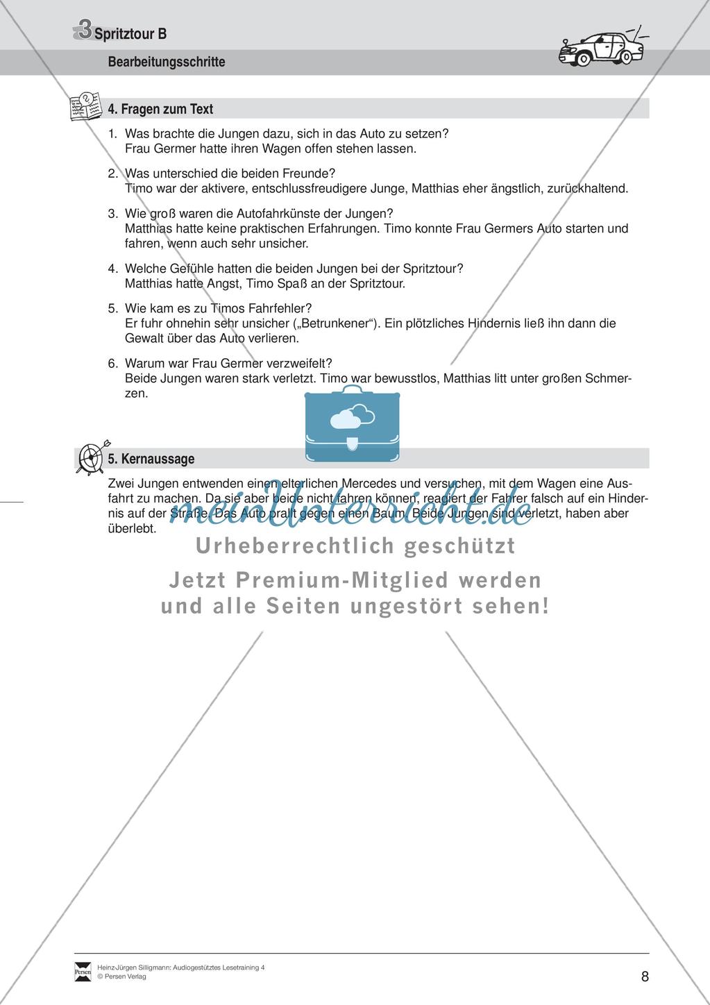 Audiogestütztes Lesetraining: Spritztour Preview 10