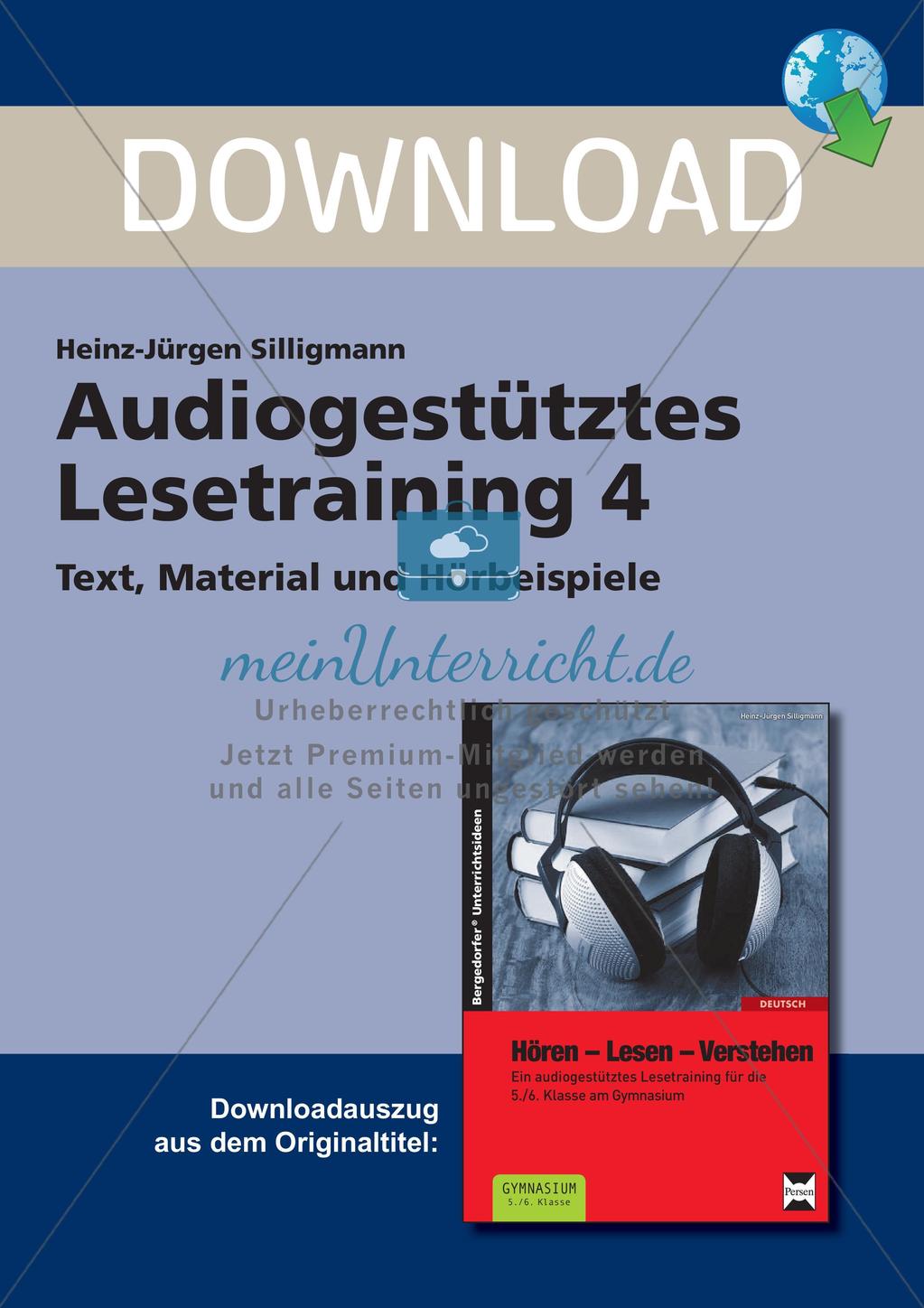 Audiogestütztes Lesetraining: Spritztour Preview 1