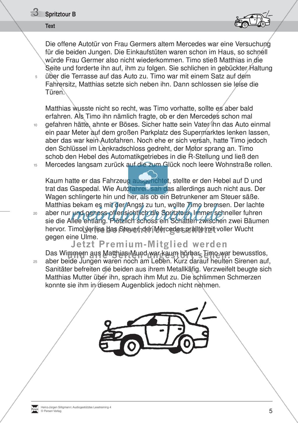 Audiogestütztes Lesetraining: Spritztour Preview 7