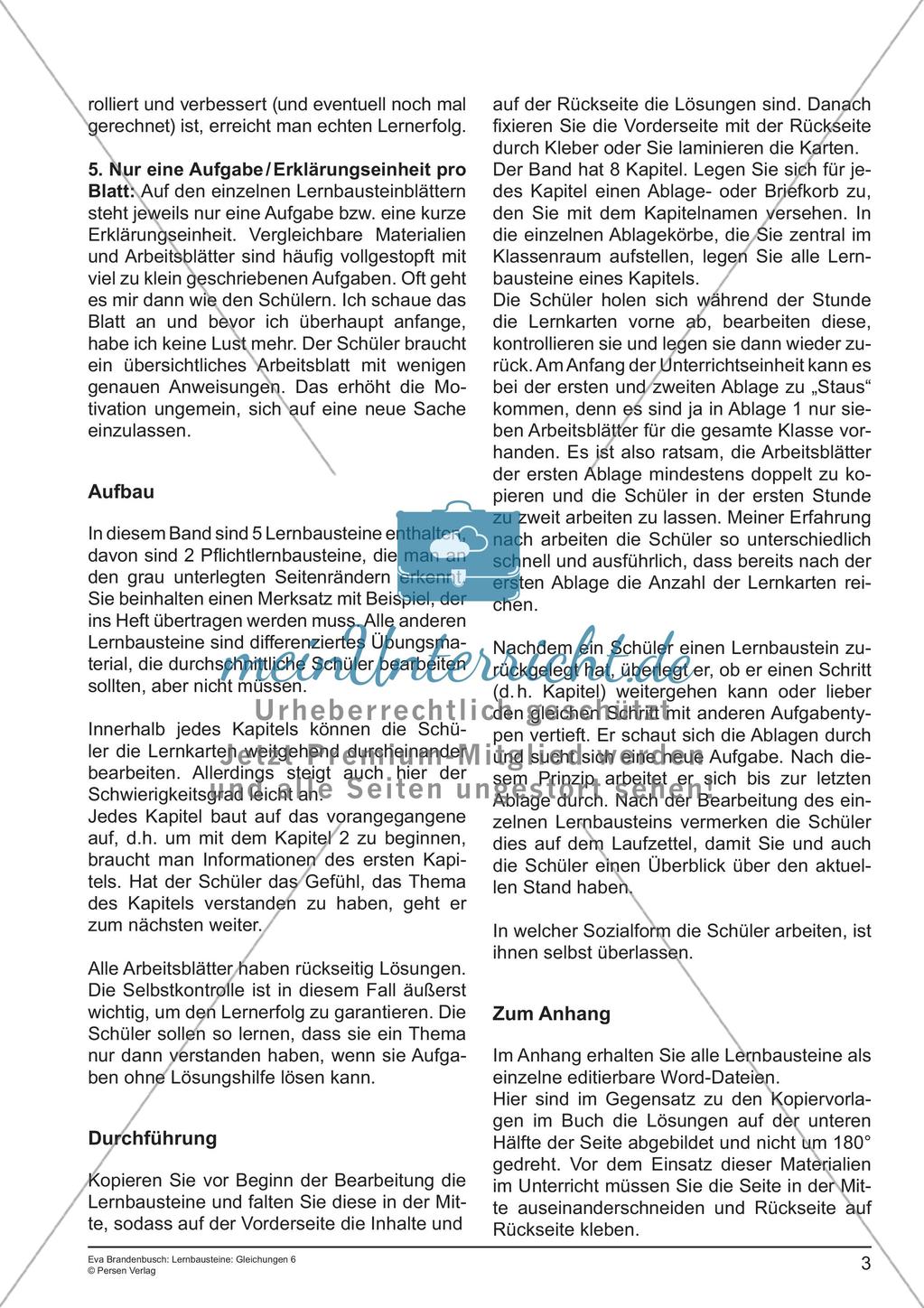 Gleichungen: Bruchterme lösen Preview 5