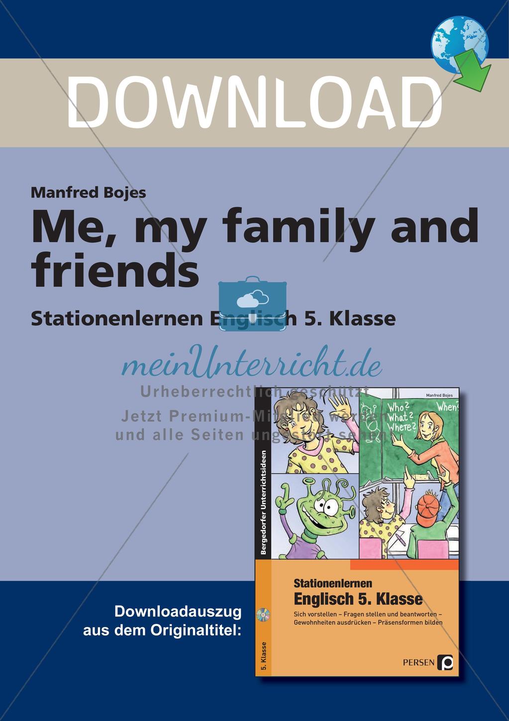 Me, my family and friends Preview 1