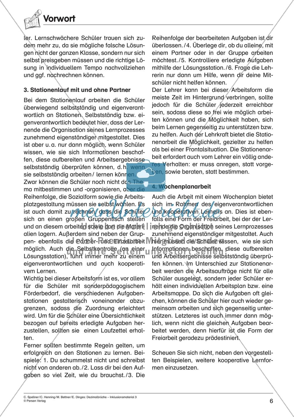 Dezimalbrüche: Multiplikation und Division Preview 8