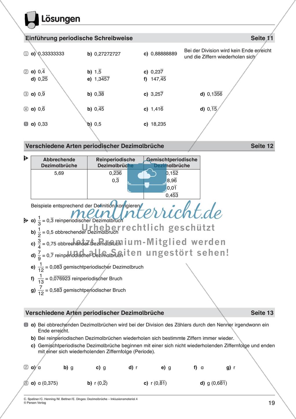 Periodische Dezimalbrüche Preview 21