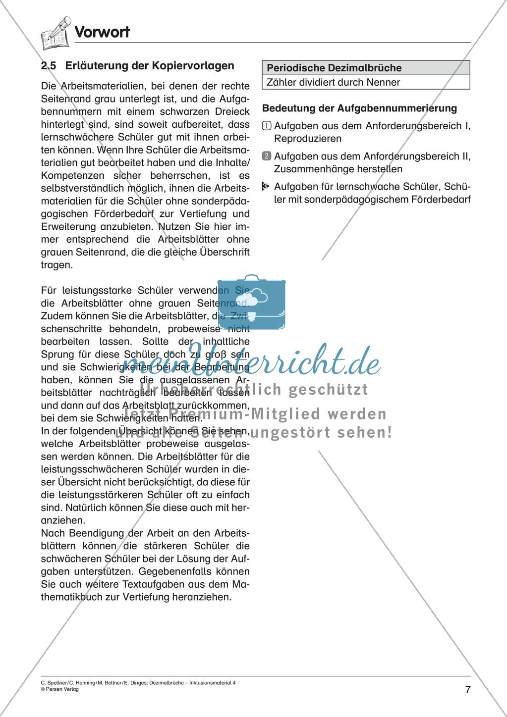 Periodische Dezimalbrüche Preview 9