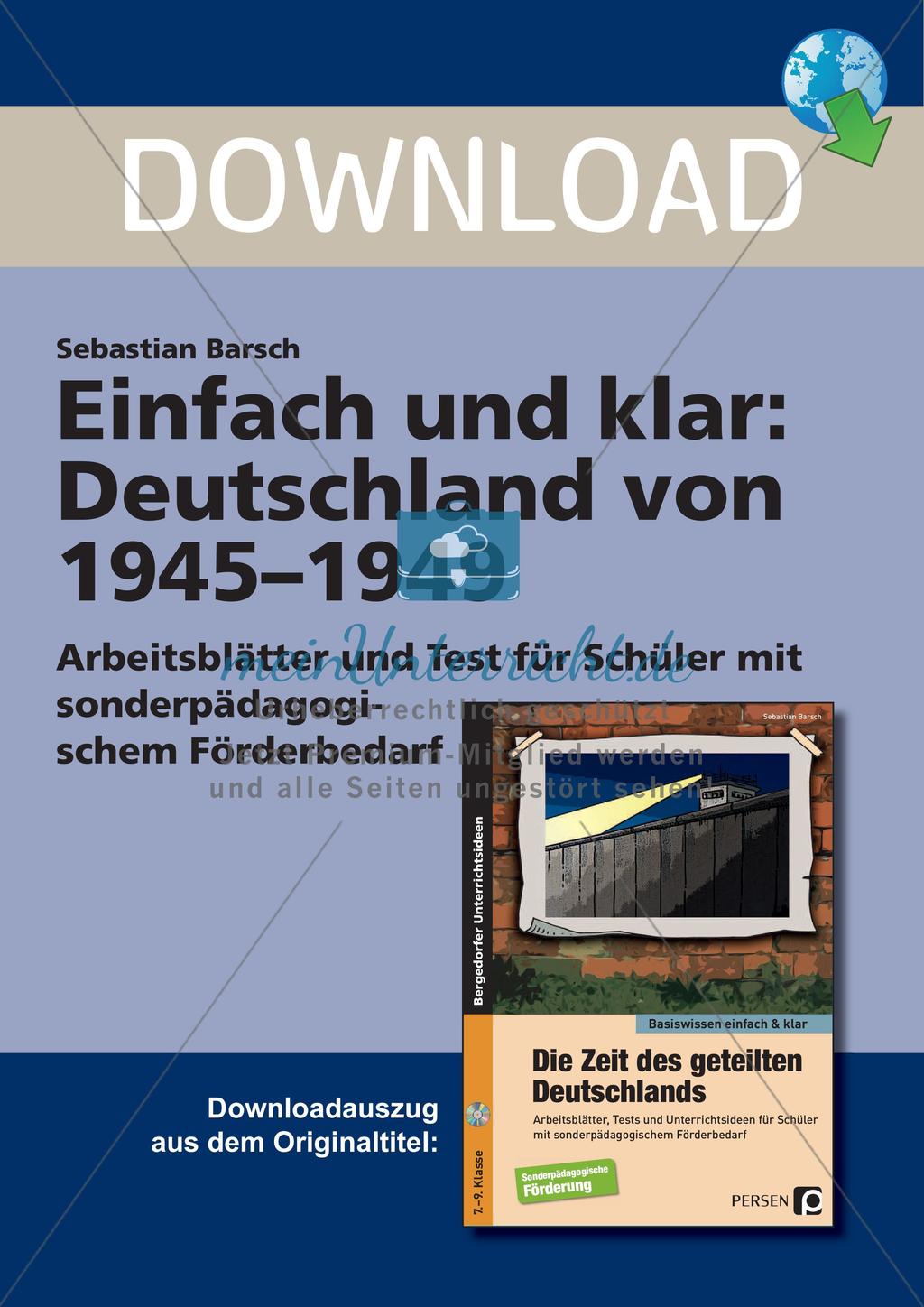 Deutschland von 1945-1949 Preview 1