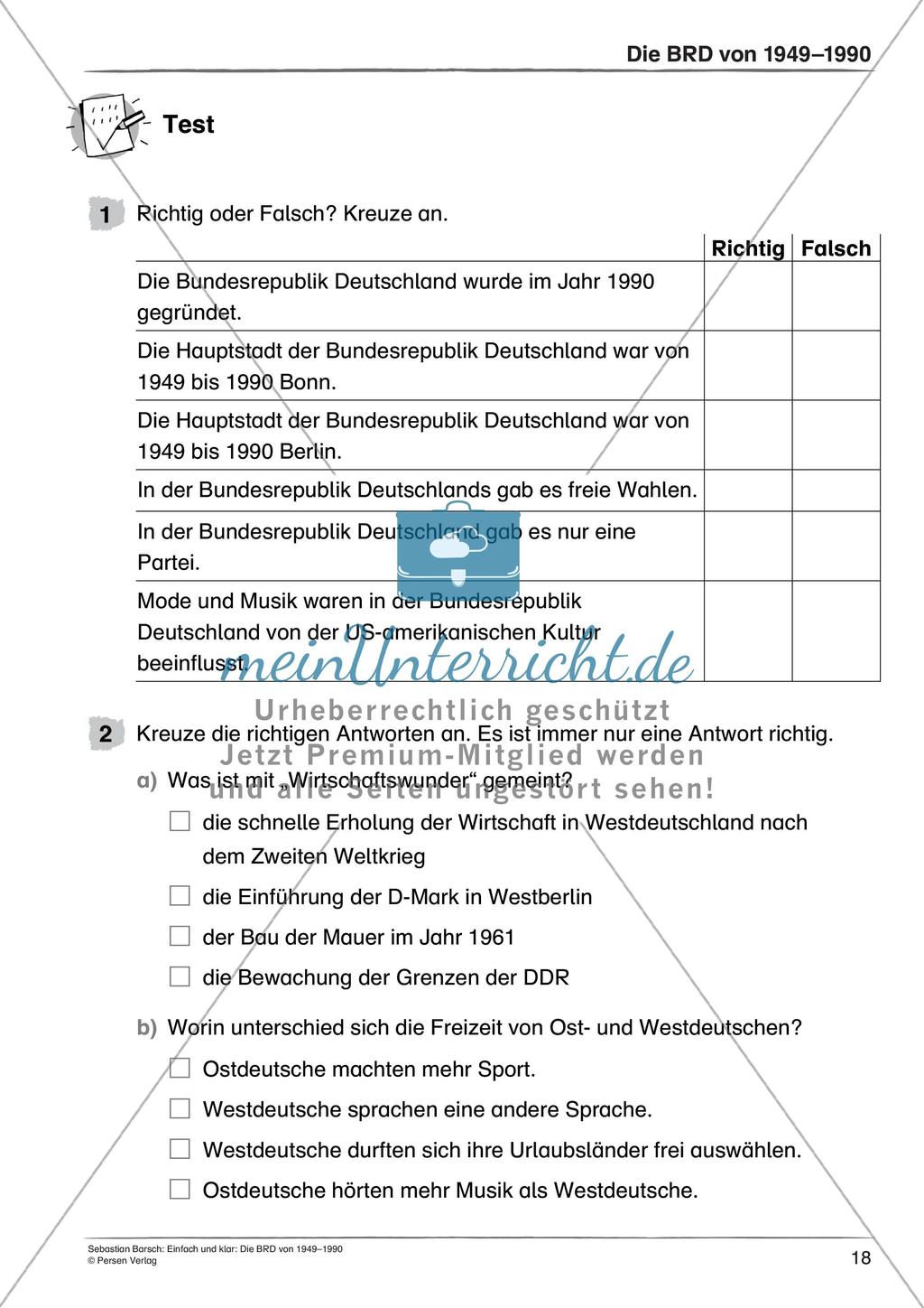 Die BRD von 1949-1990 Preview 20
