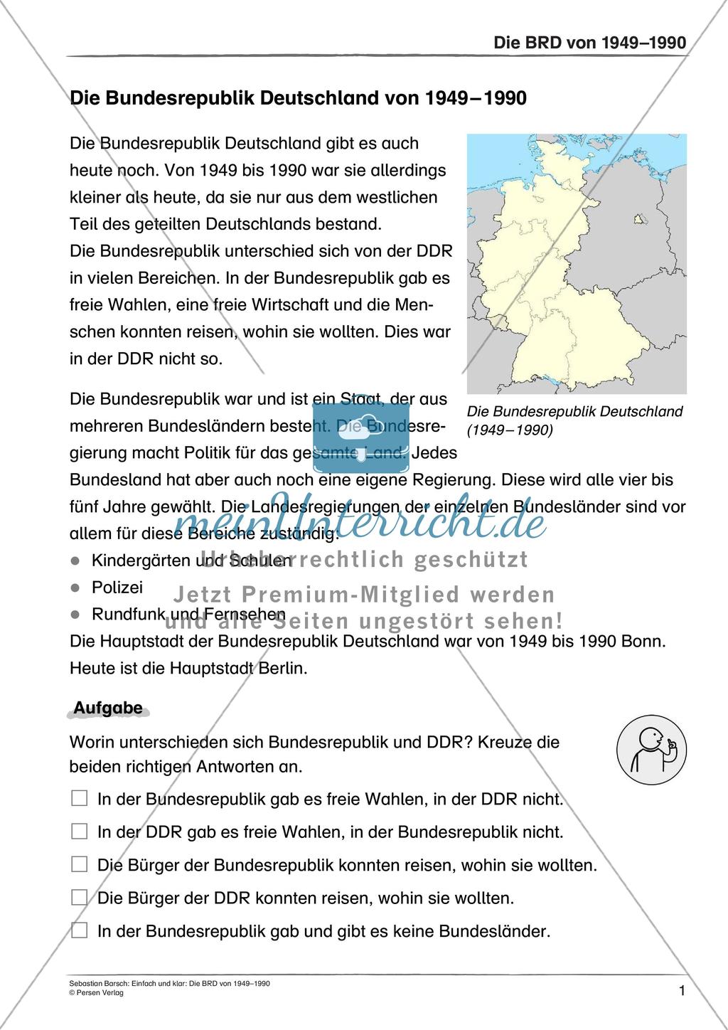 Die BRD von 1949-1990 Preview 3