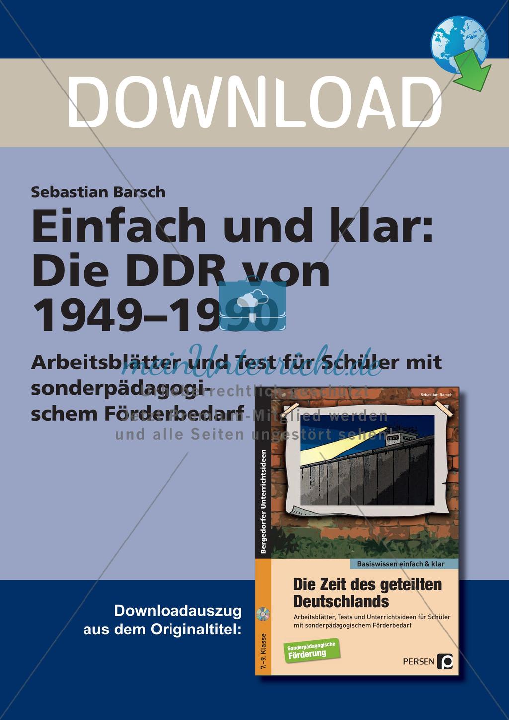 Die DDR von 1949-1990 Preview 1