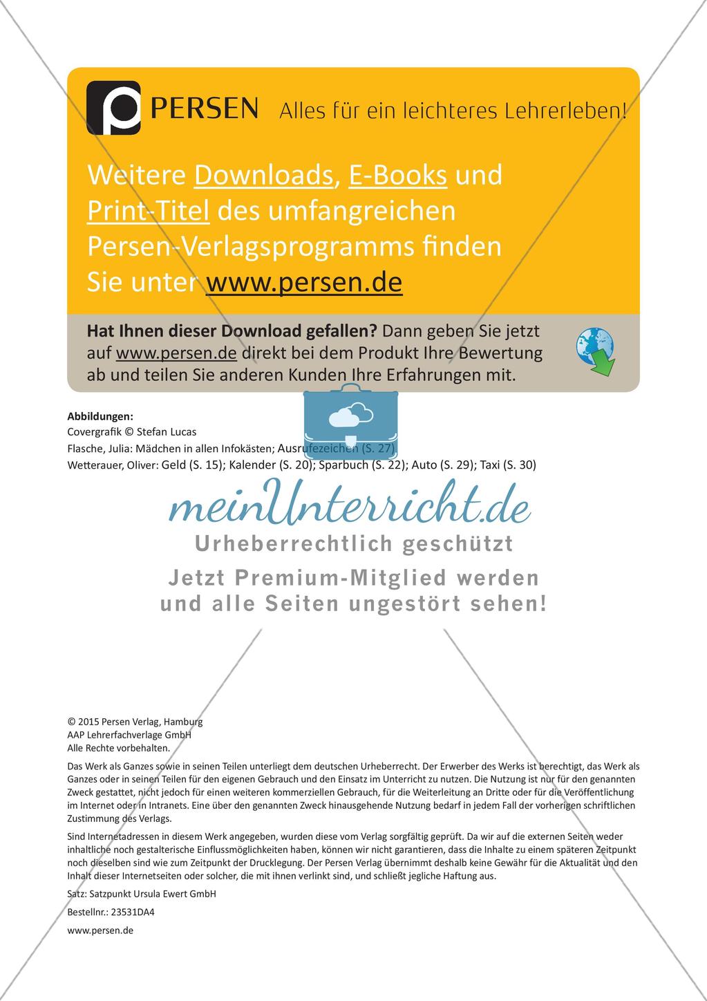 Inklusionsmaterial: Zinsrechnung Preview 40