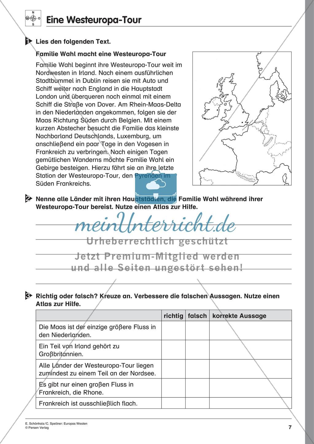 Inklusionsmaterial: Europas Westen Preview 9