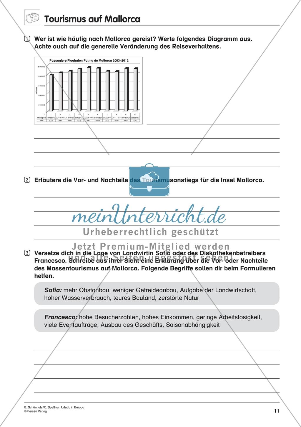 Inklusionsmaterial: Urlaub in Europa Preview 13