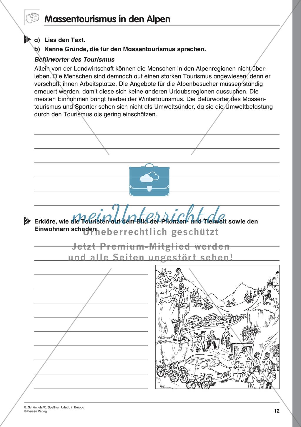 Inklusionsmaterial: Urlaub in Europa Preview 14