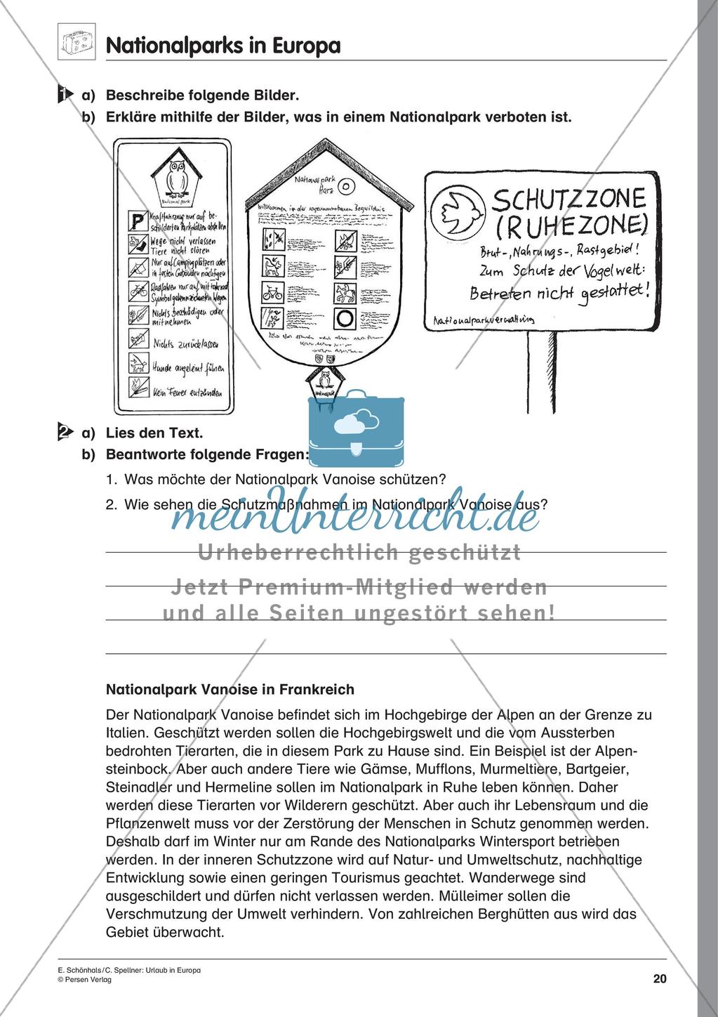 Inklusionsmaterial: Urlaub in Europa Preview 22