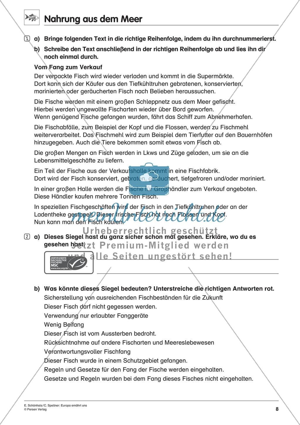 Inklusionsmaterial: Europa ernährt uns Preview 10