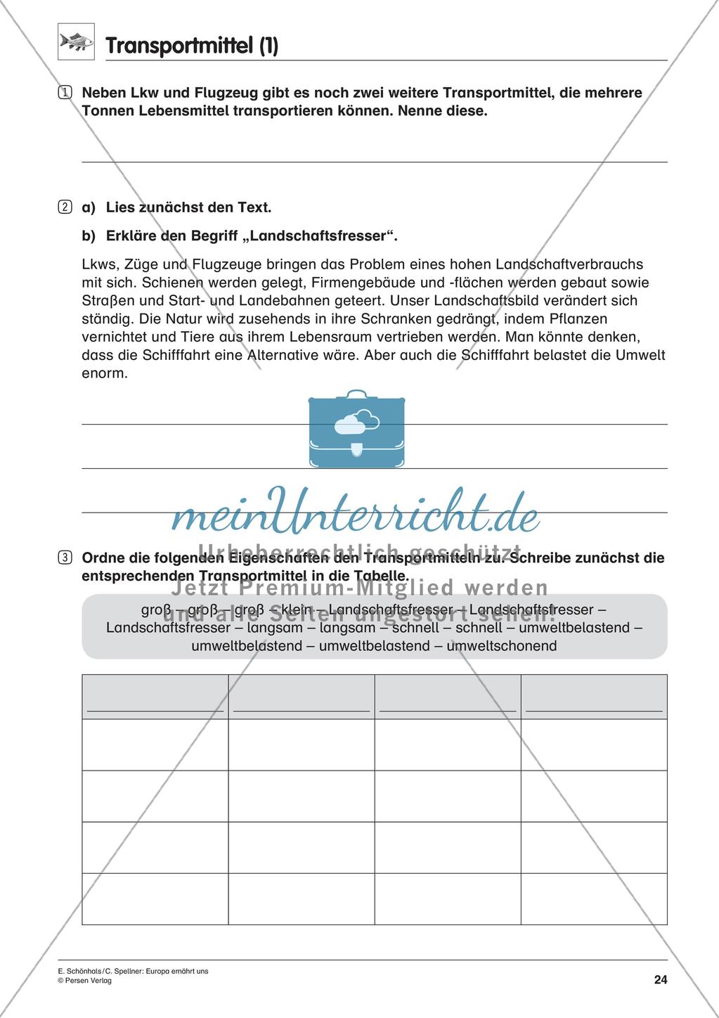 Inklusionsmaterial: Europa ernährt uns Preview 26