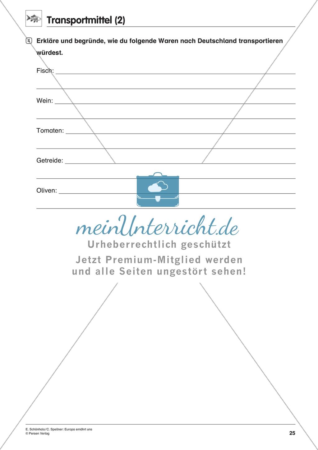 Inklusionsmaterial: Europa ernährt uns Preview 27