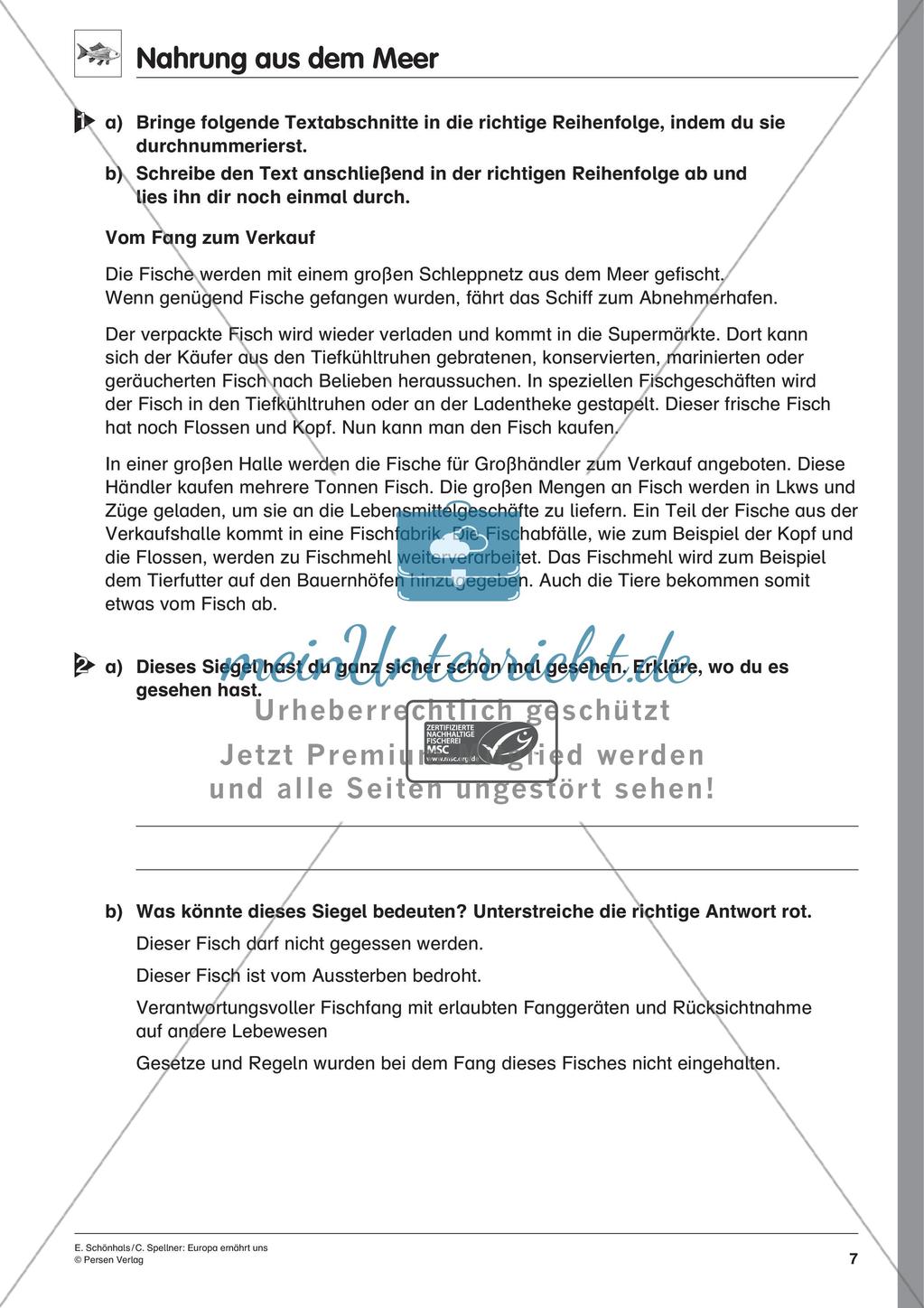 Inklusionsmaterial: Europa ernährt uns Preview 9