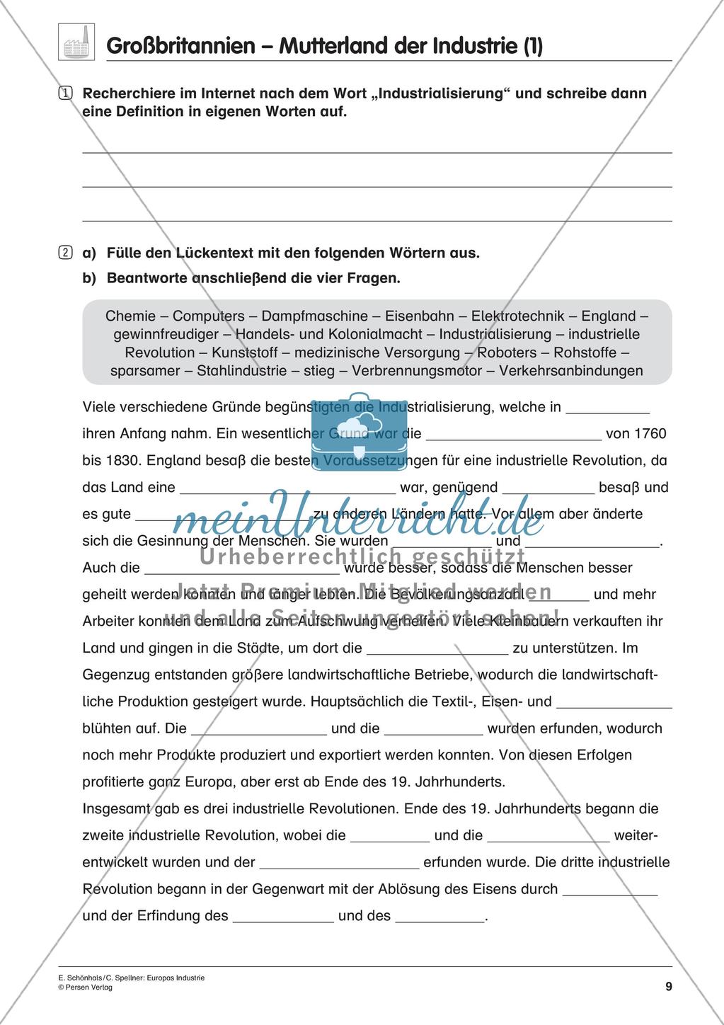 Inklusionsmaterial: Europas Industrie Preview 11