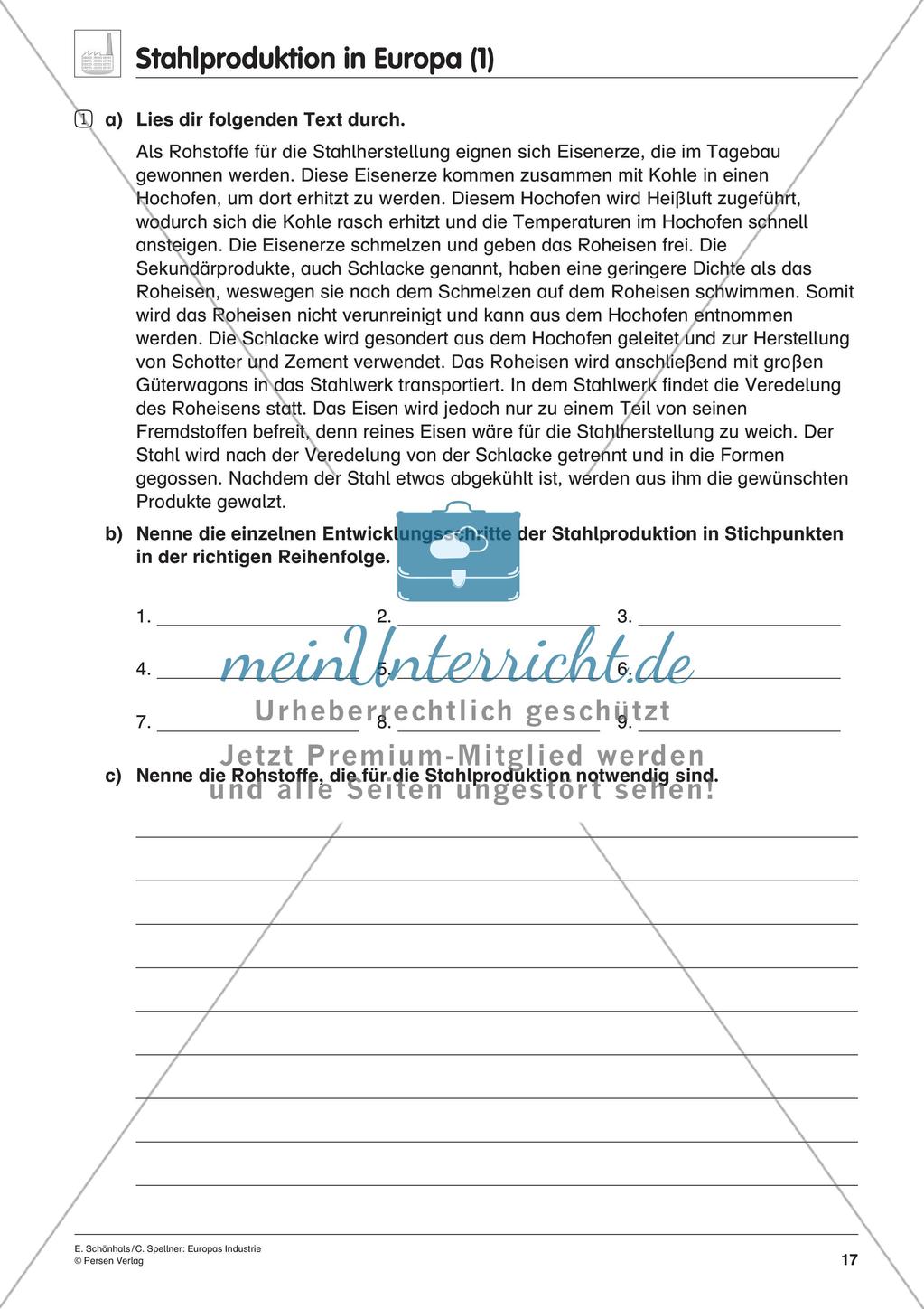 Inklusionsmaterial: Europas Industrie Preview 19