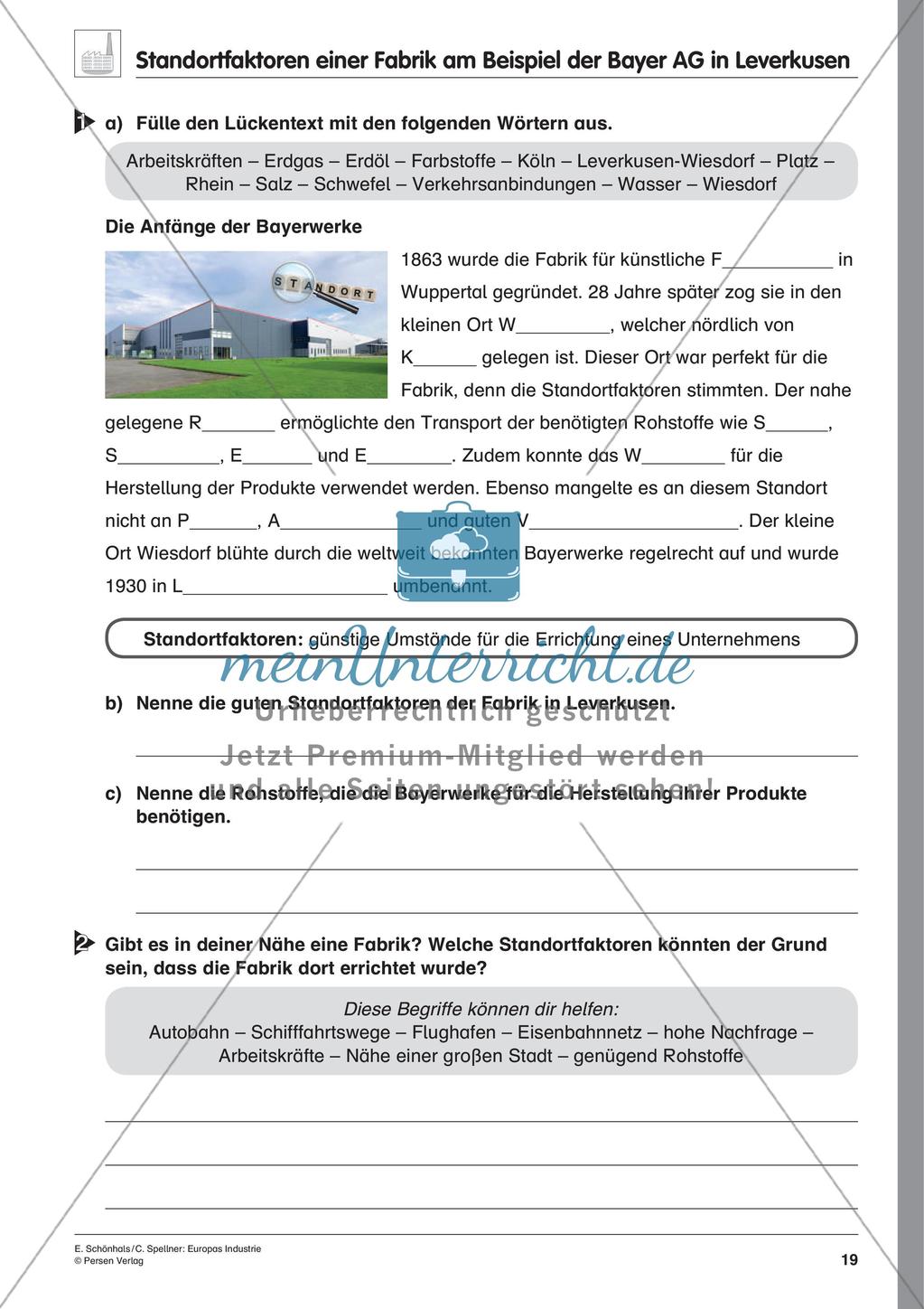 Inklusionsmaterial: Europas Industrie Preview 21