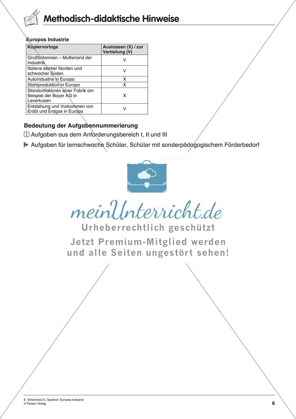 Inklusionsmaterial: Europas Industrie Preview 8