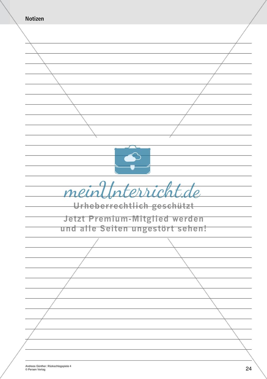 Rückschlagspiele: Kooperatives Spielen mit einem Partner Preview 26