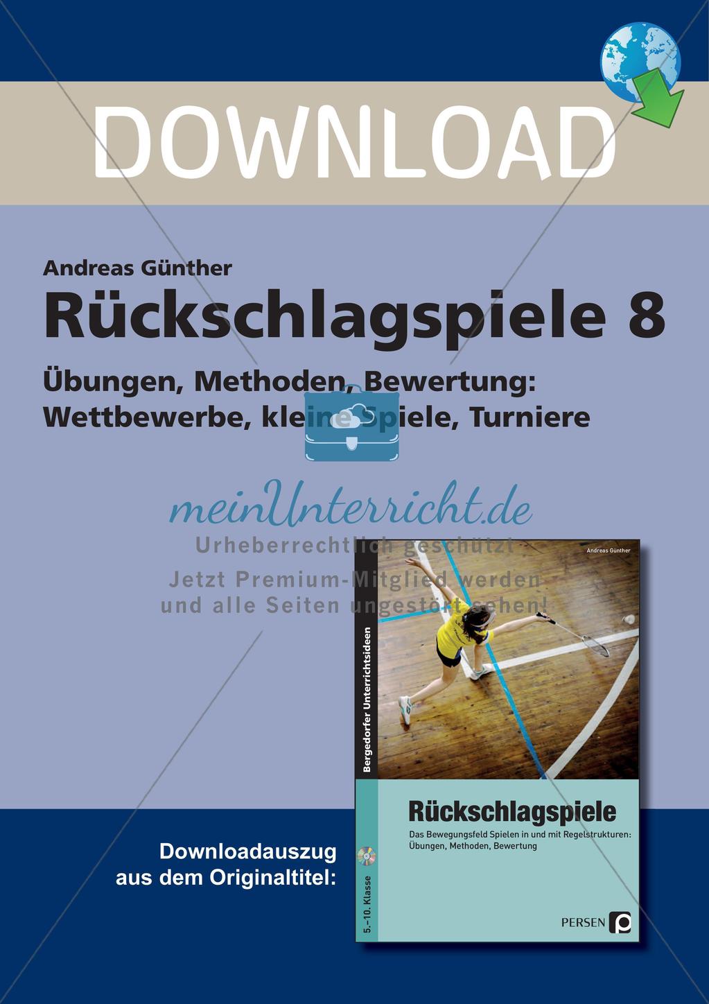 Rückschlagspiele: Wettbewerbe und Turniere Preview 1