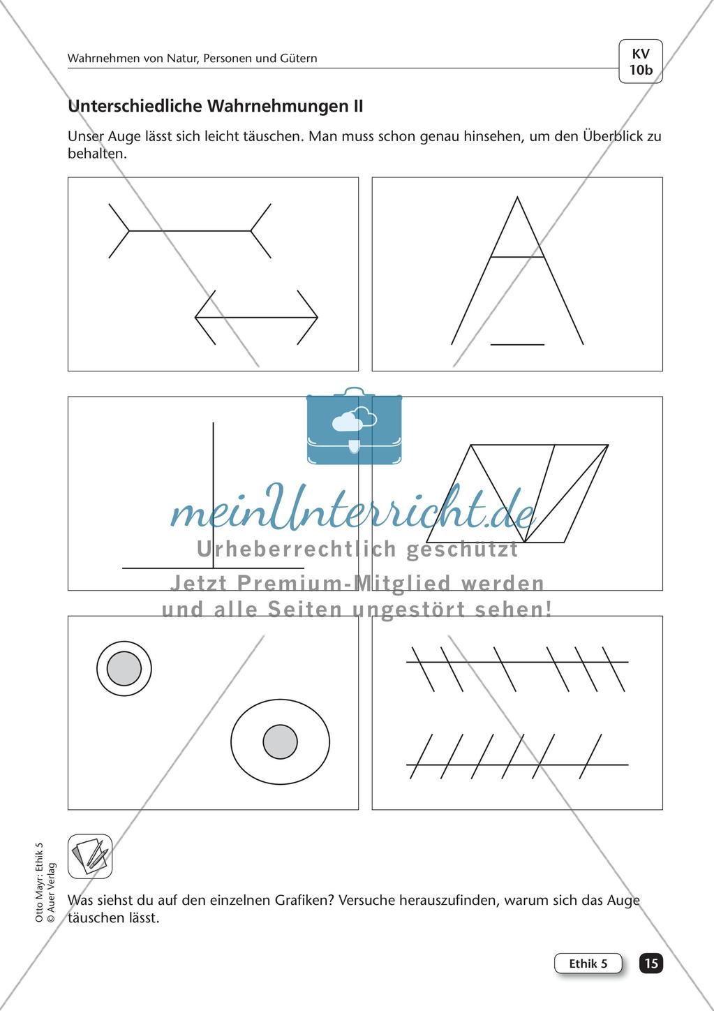 Ethik: Wahrnehmen von Natur, Personen und Gütern Preview 17
