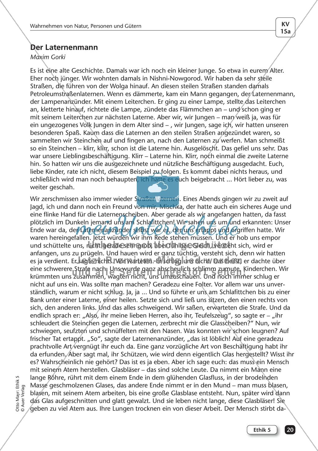 Ethik: Wahrnehmen von Natur, Personen und Gütern Preview 22