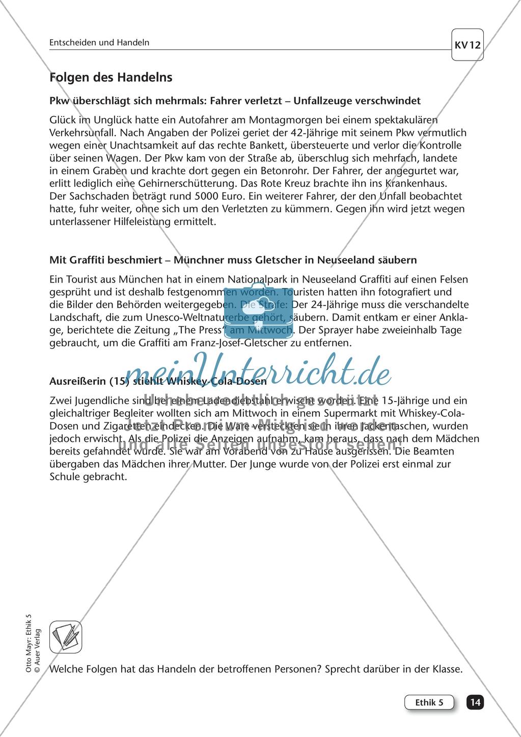 Ethik: Entscheiden und Handeln Preview 16