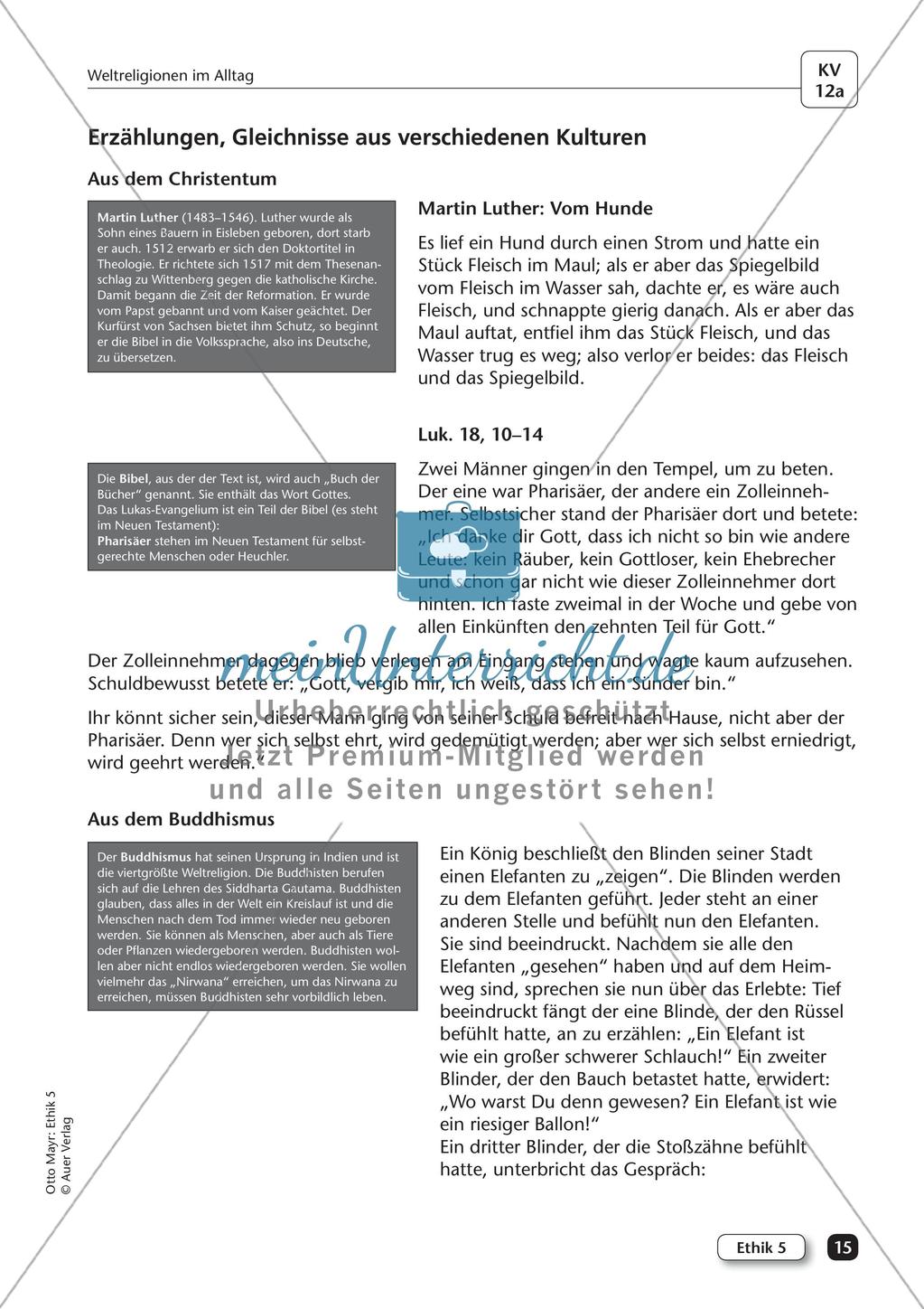 Ethik: Weltreligionen im Alltag Preview 17