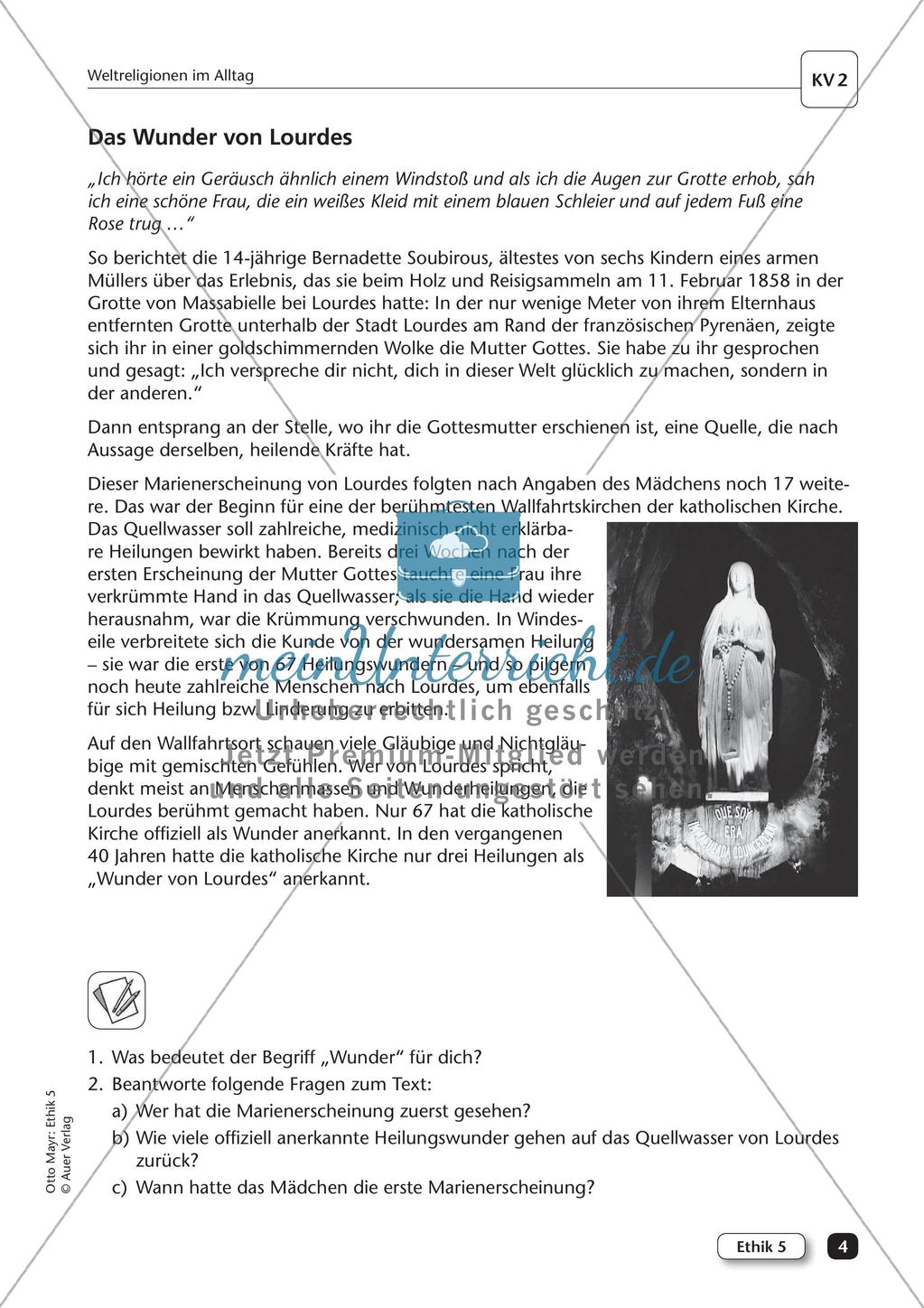 Ethik: Weltreligionen im Alltag Preview 6