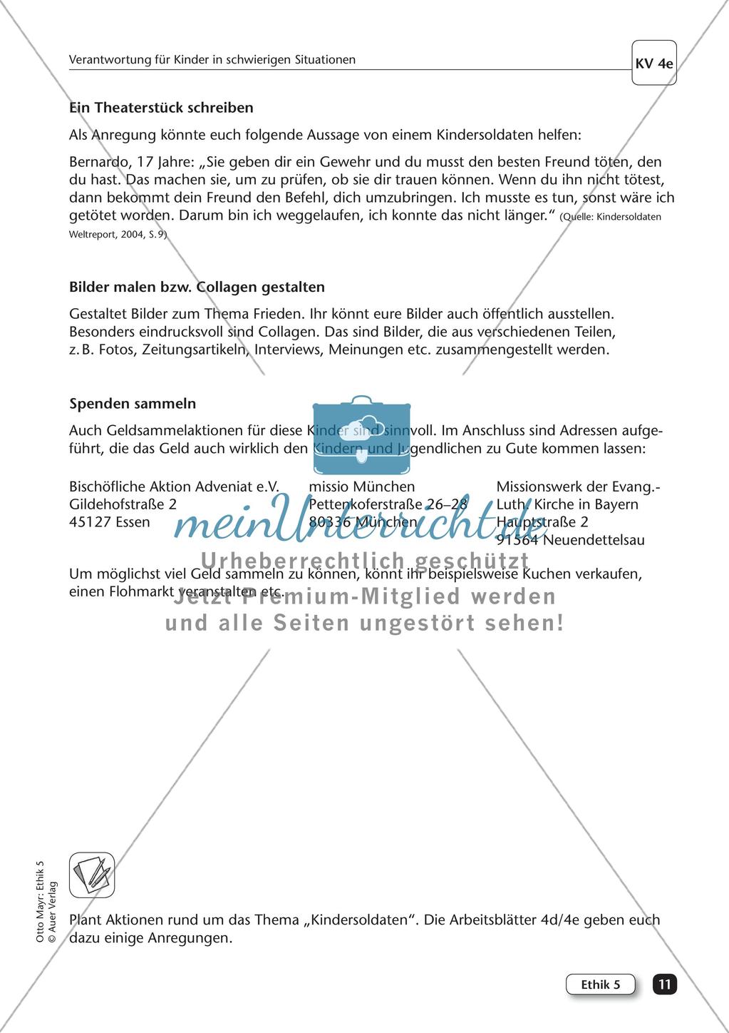 Ethik: Kinder in schwierigen Situationen Preview 13