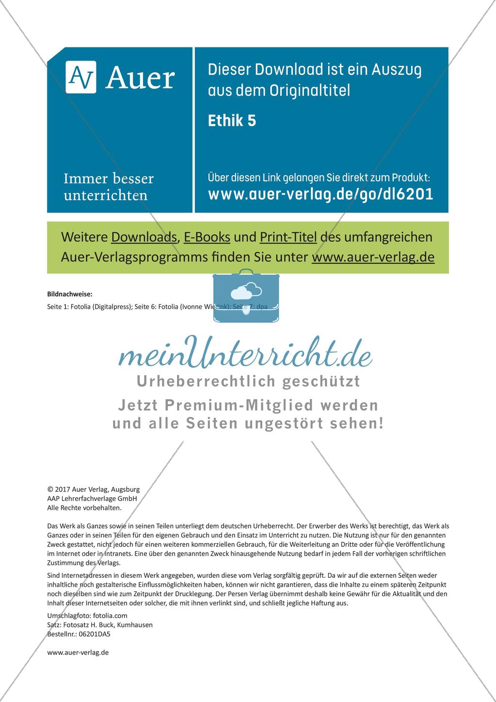 Ethik: Kinder in schwierigen Situationen Preview 20