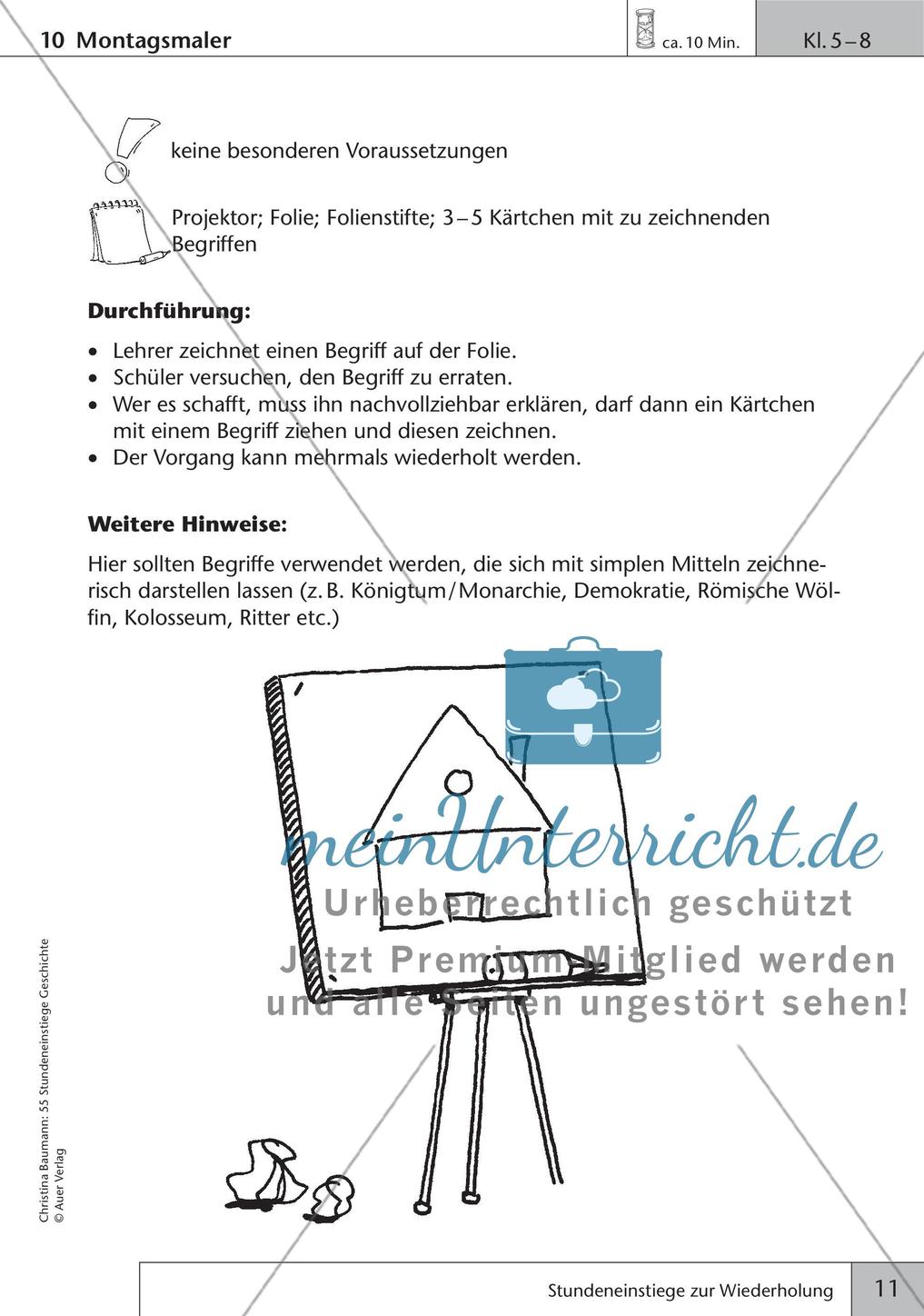 Stundeneinstiege zur Wiederholung Preview 13
