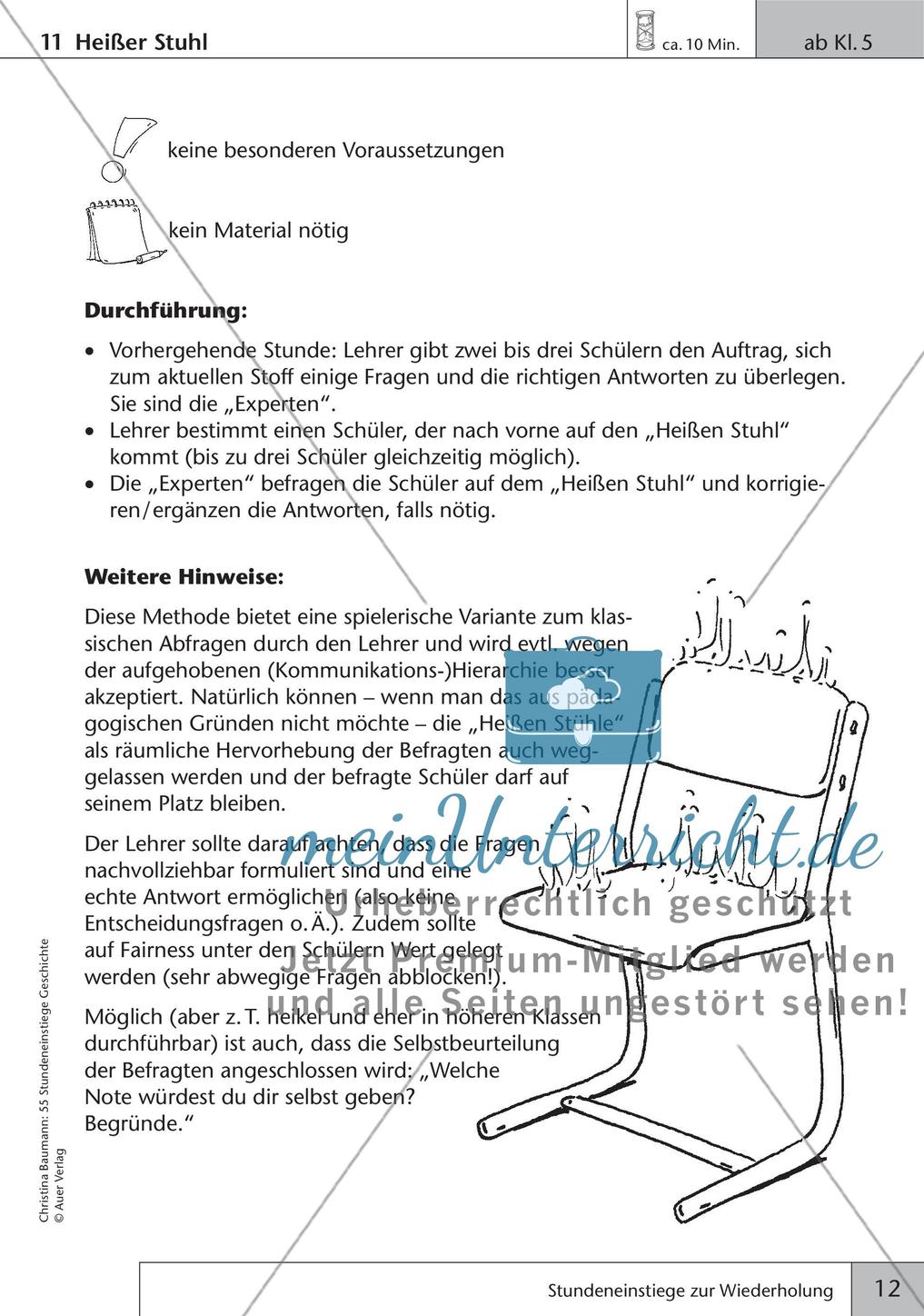 Stundeneinstiege zur Wiederholung Preview 14