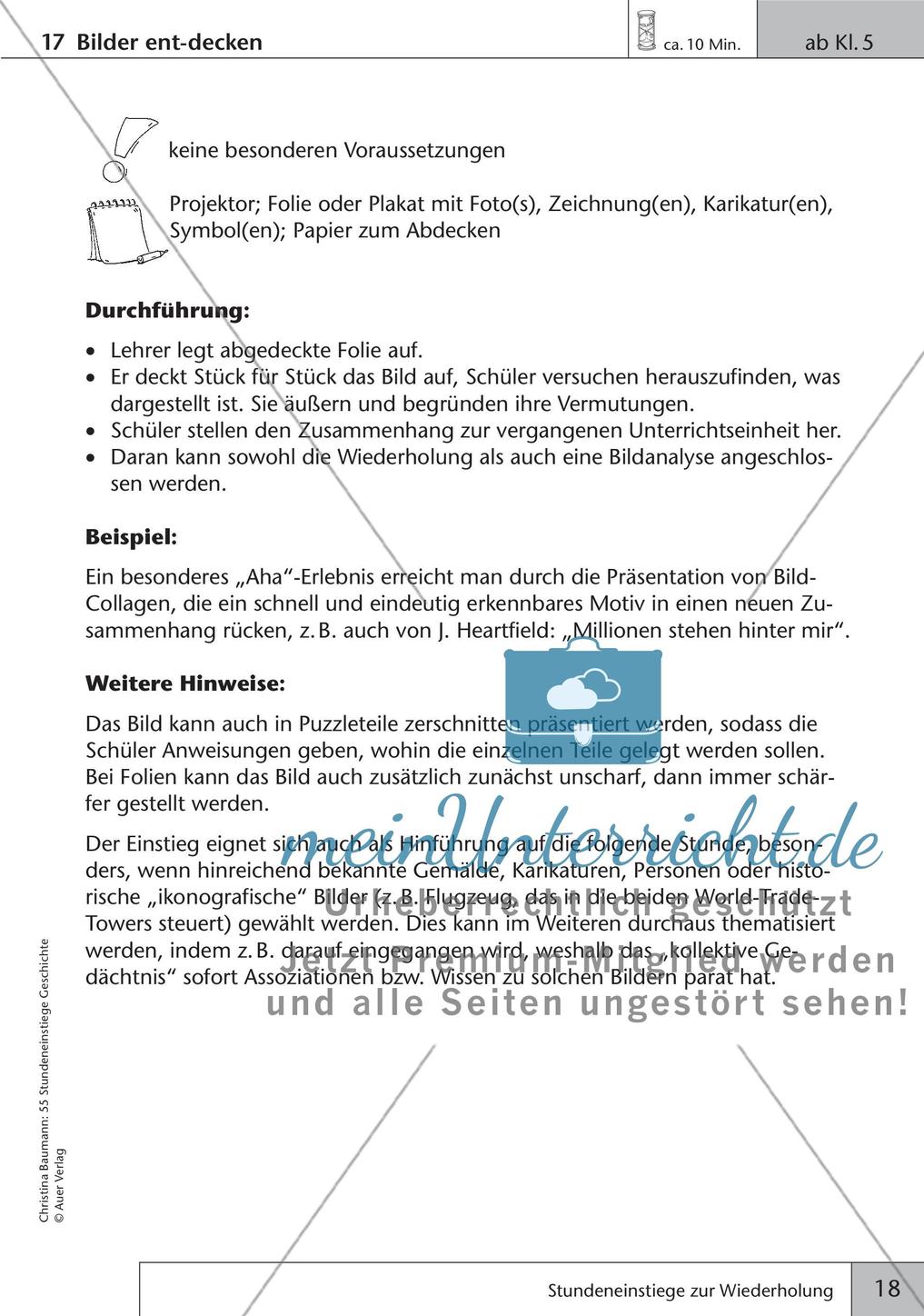 Stundeneinstiege zur Wiederholung Preview 20